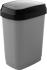 Kôš na odpadky KIS Dual Swing M, 25L, sivý, 37,5x26x48,5 cm