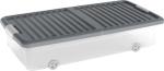 Box s vekom KIS W Box Underbed L, 35 l, priesvitný, 39×79×17 cm