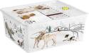 Box s vekom KIS C Style Pets M, 18 l, 34×40×17 cm