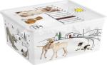 Box s vekom KIS C Style Pets M, 18 l, 34×40×17 cm