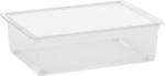 Box s vekom KIS C-box L, 27 l, priesvitný, 39×55×16 cm