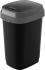 Kôš na odpadky KIS Dual Swing S, 10L, čierny, 25x19x32 cm