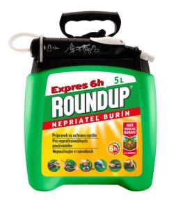 Roundup Expres 6h, proti burine, 5 L, PUMP & GO