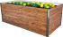 Vyvýšený záhon Strend Pro Garden, 200x100x77 cm, 3D dizajn dreva, kov