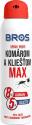 Sprej proti komárom a kliešťom Bros, max 90ml