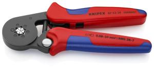 Kliešte KNIPEX 97 53 14 – 180 mm, samonastaviteľné, lisovacie, 0.08-10.0 mm²
