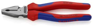 Kliešte KNIPEX 02 02 200 – 200 mm, silové, kombinované, DIN 5746
