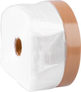 Fólia krycia 550 mm × 25 m, PE, s látkovou páskou, zakrývacia