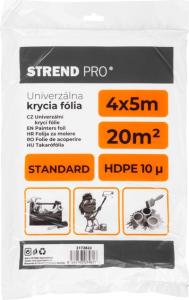 Fólia krycia Standard 4x5 m, maliarska, 10 µ, zakrývacia