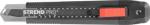 Nôž Strend Pro Premium FD7815, BlackMatt, SoftTouch, 18 mm