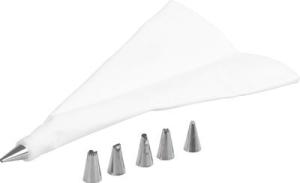 Cukrárske vrecko na zdobenie MagicHome, 6 špičiek, 20x34 cm