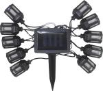 Solárna reťaz z lampášov – 10x LED, 1,8 + 2 m