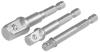 Sada adaptérov Strend Pro, do vŕtačky, 1/4", 3/8", 1/2"