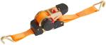 Popruh upínací Strend Pro 38 mm, samonavíjací pás s račňou, 4 m