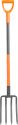 Vidly Strend Pro, 4-hroté, s násadou D, 120 cm