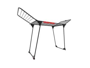 Sušiak na prádlo Vileda King, čierny, skladací, 20 m