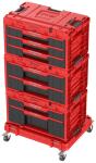 Box QBRICK System ONE Workshop Red - Cart, 3x Toolbox, 4 dielna sada boxov na náradie
