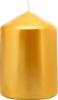 Zlatá sviečka MagicHome, 7×10 cm, metalický efekt, 35 h horenia