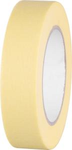 Maliarska maskovacia páska 30 mm x 50 m, žltá, odolná do 80 °C