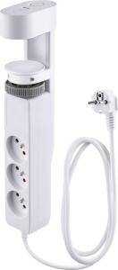 Predlžovací kábel Strend Pro, 1,4 m, 6v1, s upnutím na stôl