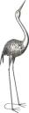 Záhradná dekorácia Mecco Žeriav, plechová, 34x23x111 cm