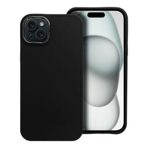 Puzdro Frame TPU iPhone 15 Plus - čierne
