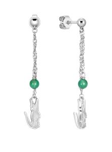 Lacoste Visiace oceľové náušnice s príveskami Deva 2040459