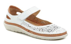 Urban Ladies 245-25 biela dámska nadmerná letná obuv EUR 42