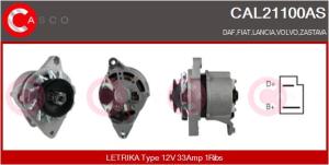 CASCO Alternátor CAL21100AS
