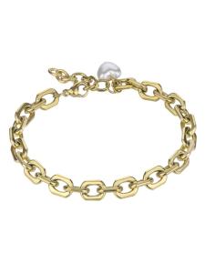 Marc Malone Pozlátený náramok s perličkou Hattie Gold Bracelet MCB24016G