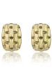 Marc Malone Extravagantné pozlátené náušnice Cassidy Gold Earrings MCE24007G