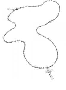 Police Pánsky oceľový náhrdelník s krížom PJ25694PSS.01