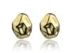 Marc Malone Výrazné pozlátené náušnice Eve Gold Earrings MCE24017G