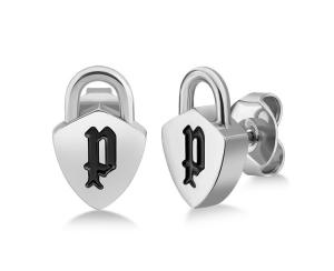 Police Štýlové oceľové náušnice kôstky Cabria PEJLE2009902