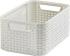 Košík Curver STYLE2 S, krémový, 28×12×19 cm
