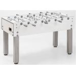 Stolný futbal Garlando G-500 Pure White, 5ft, teleskopické tyče