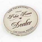 Dealer button Valentino keramický