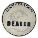 Dealer button Lucky Dragon keramický