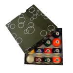 Biliardové gule Pool 57,2mm s 60,3mm bielou guľou