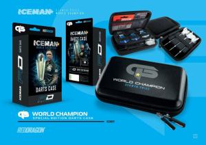 Puzdro na šípky Red Dragon Gerwyn Price World Champion Edition