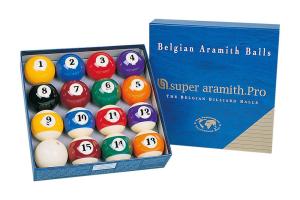 Biliardové gule SUPER ARAMITH POOL sada 57,2 mm