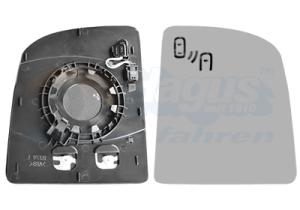 VAN WEZEL Sklo Vonkajšieho zrkadla 5792836