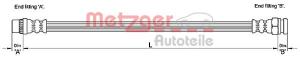 METZGER Brzdová hadica 4110228