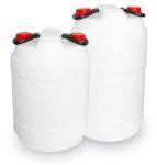 Barel JPP-D 50 lit. dvojhrdlý, plastový sud UN, na vodu a kvas