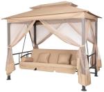 Hojdačka ALIPASCHA LUX, 257x174x235 cm, so sieťou proti hmyzu