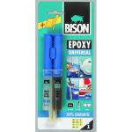 Lepidlo Bison Epoxy Universal, 24 ml, dvojzložkové, silné