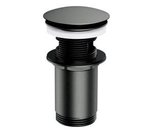 OMNIRES OMNIRES A706GR - Umývadlový výpust CLICK-CLACK pr. 6,6 cm kefovaný grafit