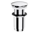 OMNIRES OMNIRES A716CR - Umývadlový výpust CLICK-CLACK pr. 6,6 cm lesklý chróm