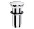 OMNIRES OMNIRES A716CR - Umývadlový výpust CLICK-CLACK pr. 6,6 cm lesklý chróm