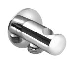 Sapho Sapho - Okrúhly držiak sprchy s vývodom pevný/lesklý chróm